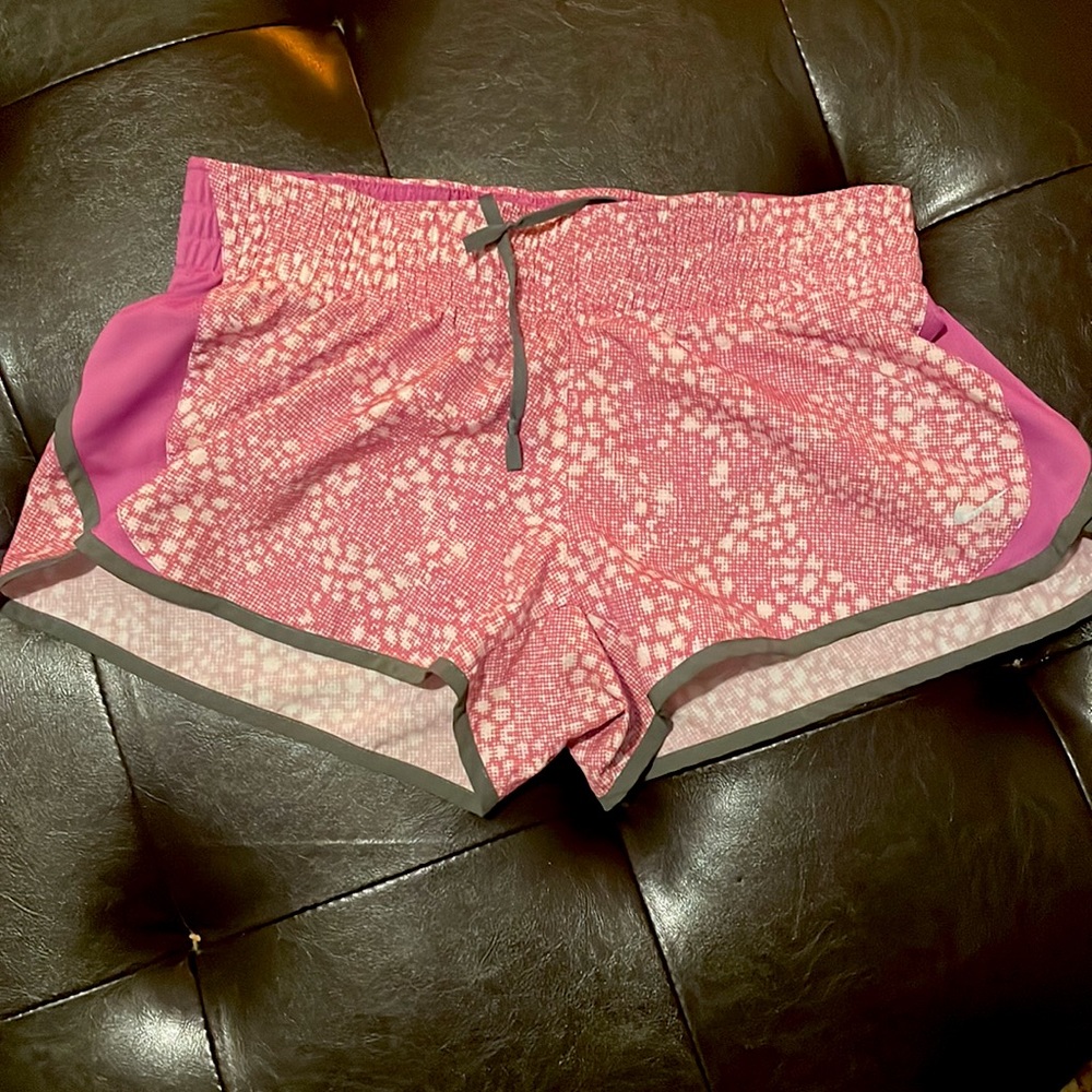 Nike Shorts. Pink. 3” inseam. Lined.